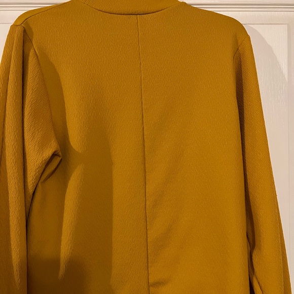 Zara Goldenrod Medium blouse with unique sleeves - Picture 5 of 5